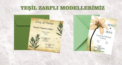 Yeşil Zarflı Modeller
